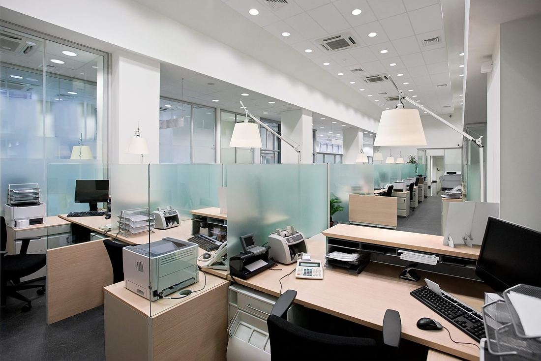 Office building interior