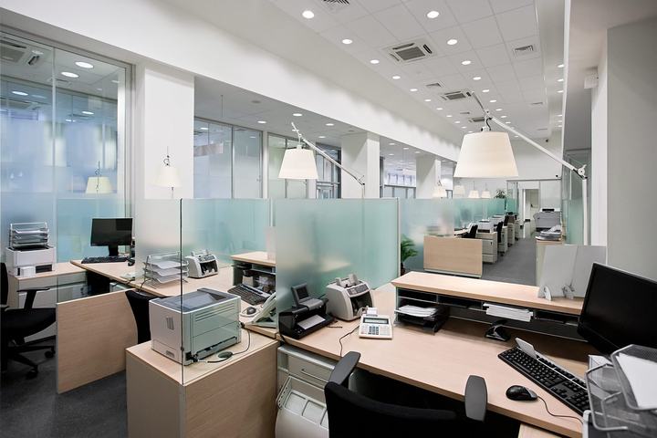 Office building interior